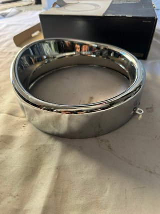 Harley Davidson Aro con visera de 7 pulgadas