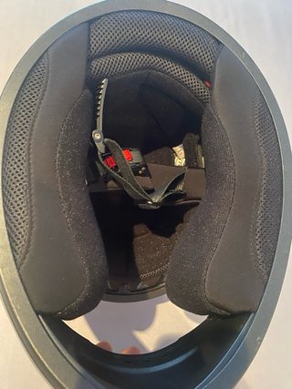 Casco de moto LS2 negro