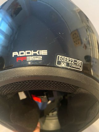 Casco de moto LS2 negro