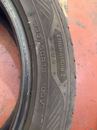 4 Ruedas Goodyear 235/50R19