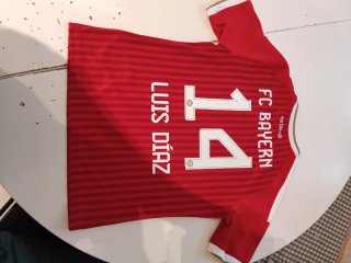Camiseta Original 2027 Bayern M. 152cm Luis Diaz