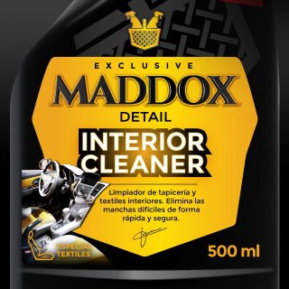 Maddox Detail | Limpiador de Tapicerias Textil, Alfombrillas, Techos, y Alcántara