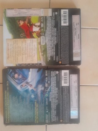 DVDs Harry Potter - A Câmara dos Segredos e Pedra