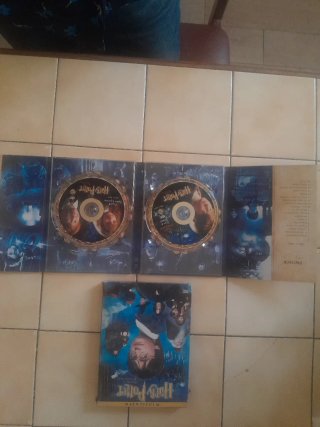 DVDs Harry Potter - A Câmara dos Segredos e Pedra