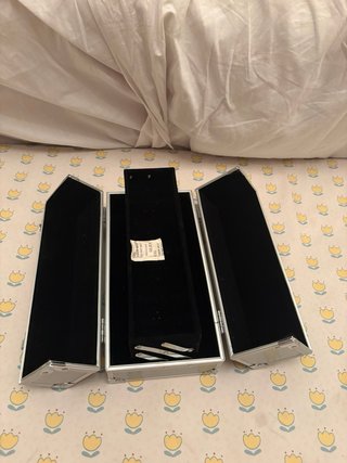 Neceser profesional metálico plateado