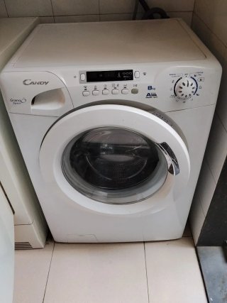 Lavadora Candy 8kg A+++ 1400rpm