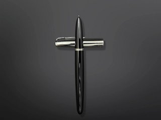 Pluma Estilográfica Parker 51 Vintage Negra