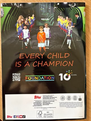 Lote Cromos Topps Champions League