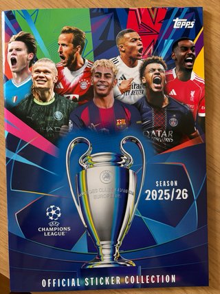 Lote Cromos Topps Champions League