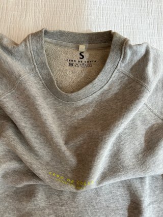 Sudadera Cero de Costa Gris