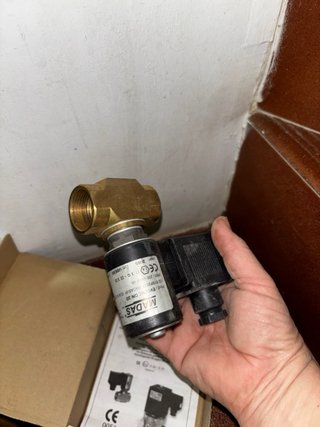 Electroválvula Gas Madas Automática