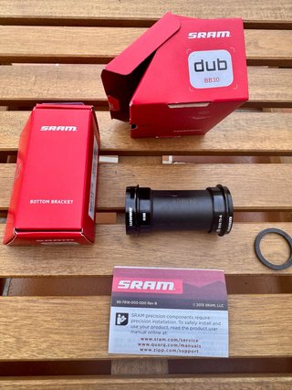 Pedaliera Sram DUB BB30 73mm NUOVA