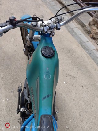 Bultaco Sherpa 350 cc Clásica Azul