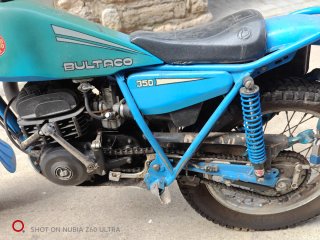 Bultaco Sherpa 350 cc Clásica Azul