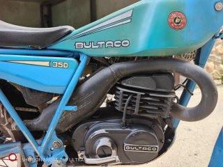 Bultaco Sherpa 350 cc Clásica Azul