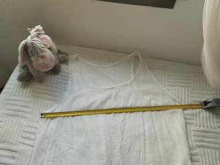 Vestido estilo ibicenco blanco