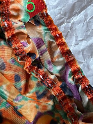 KENZO JUNGLE gonna portafoglio vintage anni '90 L