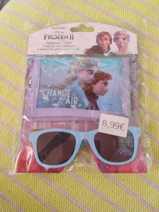 Gafas de sol y cartera Frozen II niña