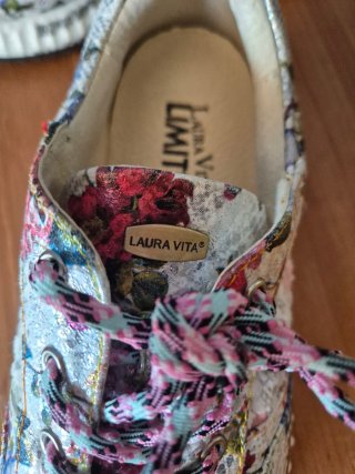 Scarpe Laura Vita floreali multicolor