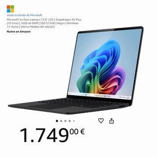 Nuovo Surface Laptop 8ª Gen 13,8” X2 Plus 16/512