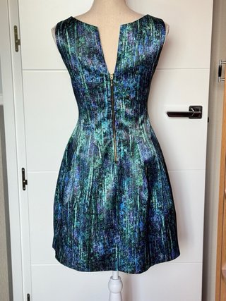 Vestido corto Zara estampado