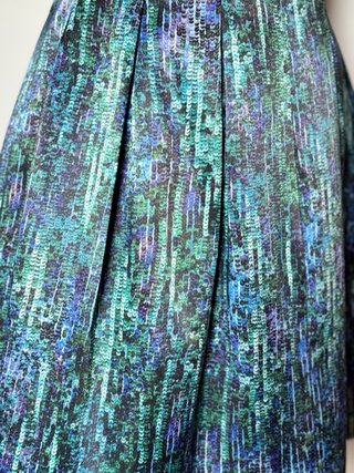 Vestido corto Zara estampado