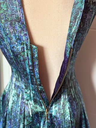 Vestido corto Zara estampado