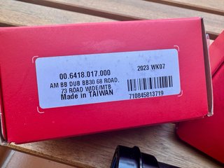 Pedaliera SRAM DUB BB30 68/73mm Nuova