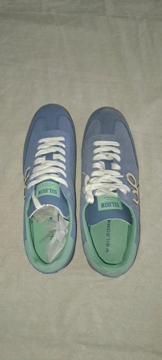 Zapatillas Silbon Azul y Verde