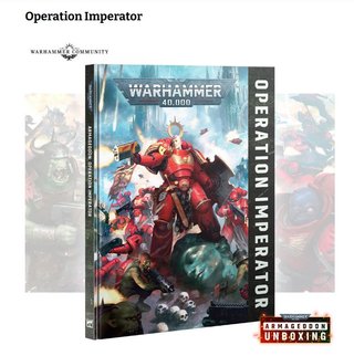 Libro Warhammer 40k Operación Imperator armageddon