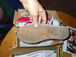 Zapatillas Converse Rojas y Blancas