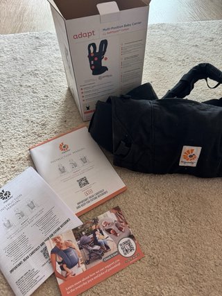 Mochila Portabebés Ergobaby Adapt 360 Negra