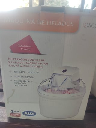Máquina de helados Aldi 1,1L