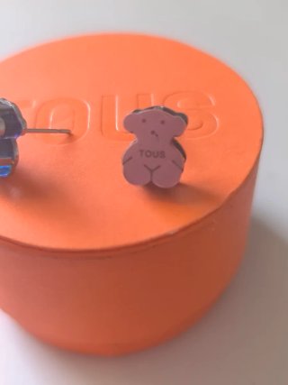 Pendientes Oso Tous azules(Sin tuercas)