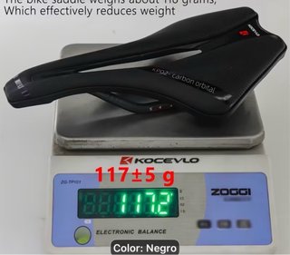 Sedile KCEVLO KP02 Carbono Orbital Nero