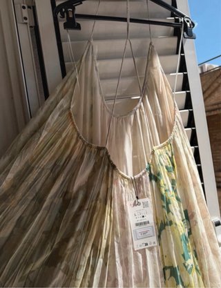 Vestido Zara estampado floral