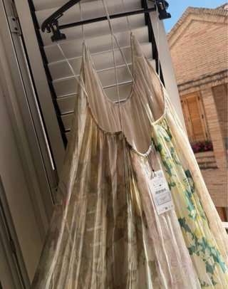 Vestido Zara estampado floral