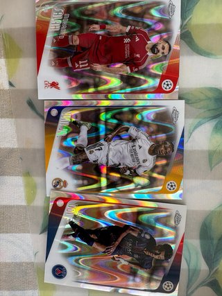 Lote Topps Chrome UEFA Champions League