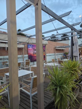 Pérgola de Aluminio con toldo Naterial 400x235cm