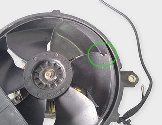 Electroventilador radiador Honda Varadero XL 1000V
