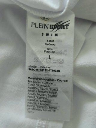 T-shirt Plein Sport bianca L