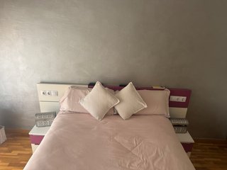 Cabecero cama 2,10 con mesitas de 30 cm