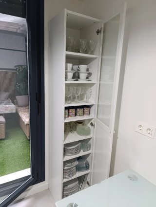 Vitrina Billy Ikea Blanca