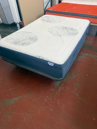 BASE Y COLCHON FLEX PREMIUN VISCO 135x190