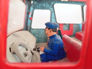 Autobús Juguete Joustra TOURING Rojo y Crema