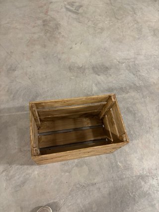 Cajas de madera rústica (3 unidades)