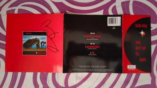 Brian May - Why Don't We Try Again 7" FIRMADO