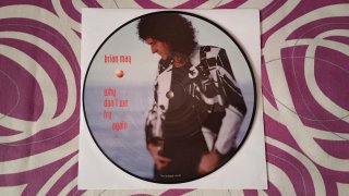 Brian May - Why Don't We Try Again 7" FIRMADO