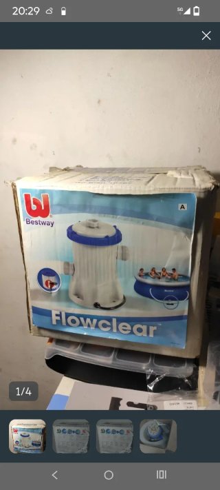Piscina Tortuga 3D + Depuradora Bestway