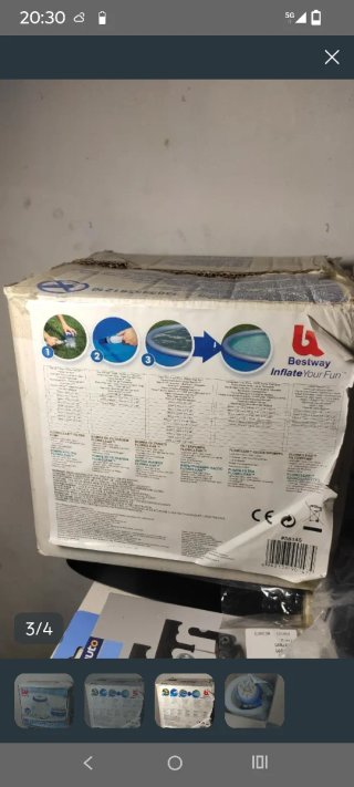 Piscina Tortuga 3D + Depuradora Bestway